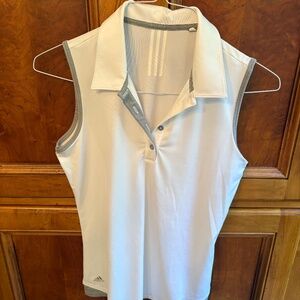 Adidas Women's Sleeveless Golf Shirt Size Small